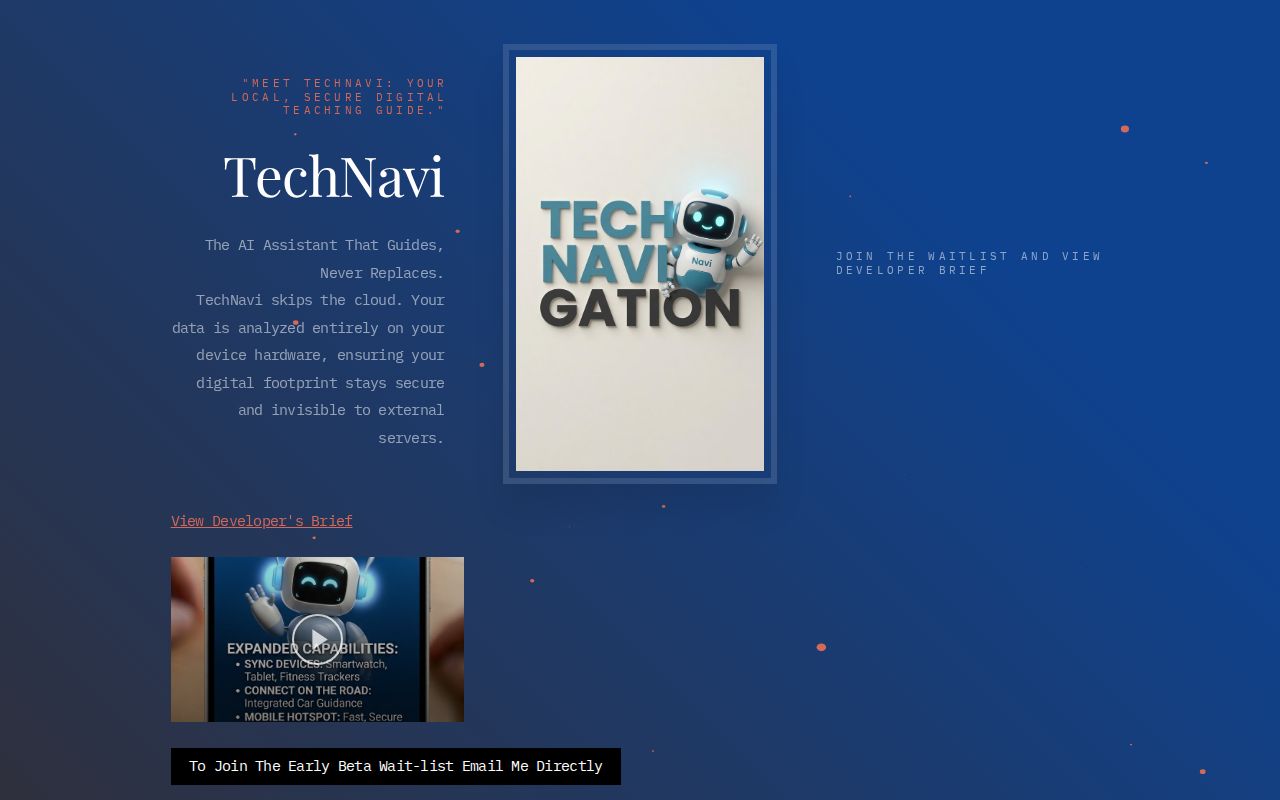 TechNavi — 官网预览图
